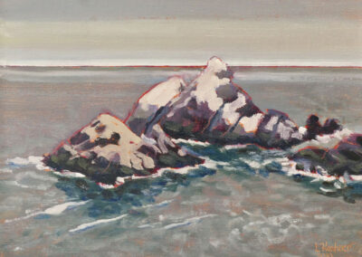 San Francisco Art Painting of Seal Rocks by Lawrence Kushner