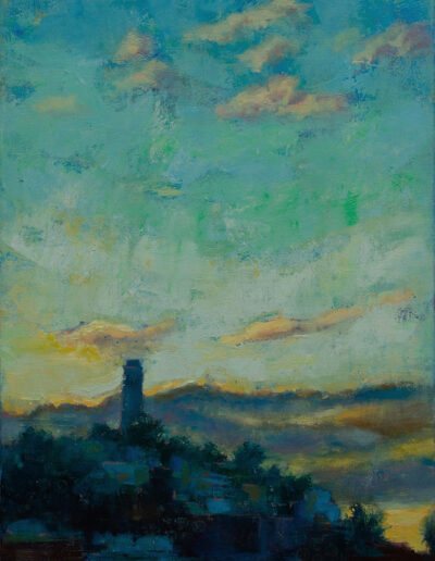 Coit Tower San Francisco Oil Painting