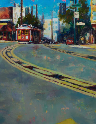 Cable Car painting San Francisco