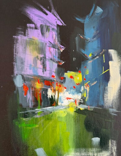 Chinatown San Francisco painting