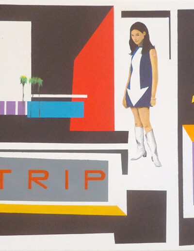 Los Angeles in the 60s: clubs, go-go girls, and the 1955 Parker Center police station painting